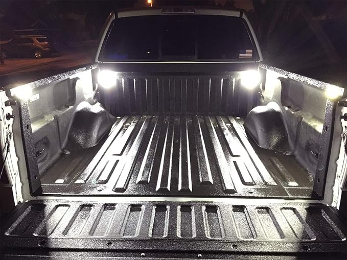 iJDMTOY 22-Diode 2-1/4-Inch LED Circle Under Hood, Truck Bed, Cargo Area Illumination Lighting Kit w/Relay On/Off Switch, Universal Fit for Car Truck SUV