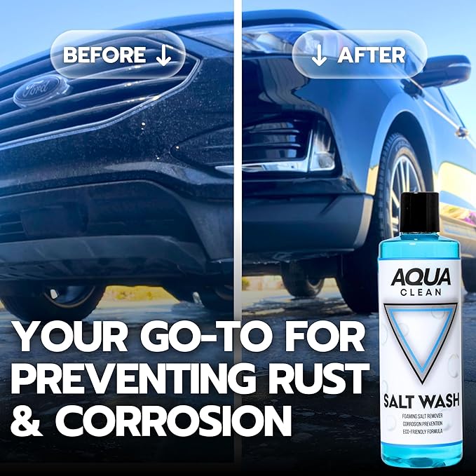 Salt Wash | Concentrated Salt Remover & Anti-Corrosion Spray | Cars, Trucks, Boats, RVs, Motorcycles, Off-Road | Paint, Metal, Gelcoat, Fiberglass | No Scrub Spray & Rinse | USA Made | 16oz