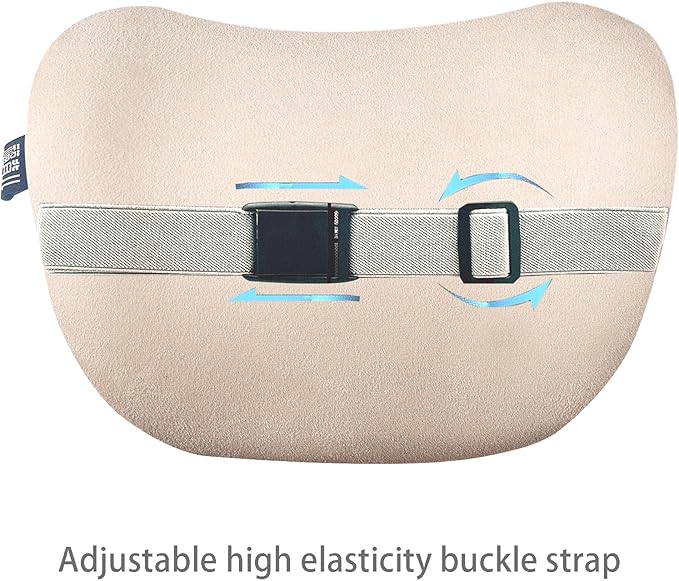 Car Neck Pillow for Driving - Ultra-Soft C-Shaped Neck Pillow for Car, Cloud-Like Comfort & Neck Support for Car Seat, Perfect for Long Drives & Road Trips
