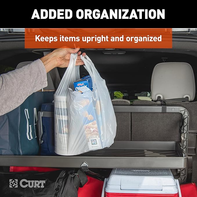 CURT 18425 Pakka Cargo Caddie Seat Back Organizer Tray, 34" x 14"