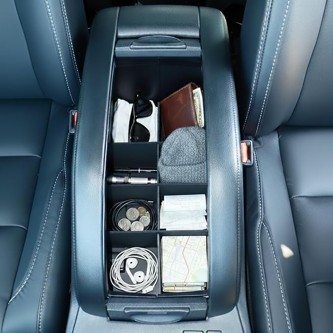 Vehicle OCD - Center Console Organizer for Toyota Highlander (2014-2019) - Made in USA - SLX109