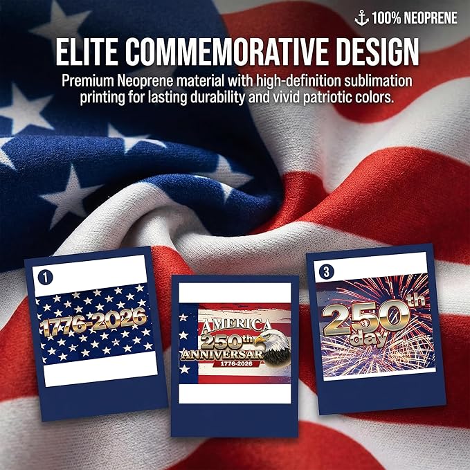 Anniversary American Flag Steering Wheel Cover Anniversary American USA Flag Steering Wheel Cover Car Men Breathable Universal for 14-15 Inch Anti-Slip 2 Pieces Car Coasters