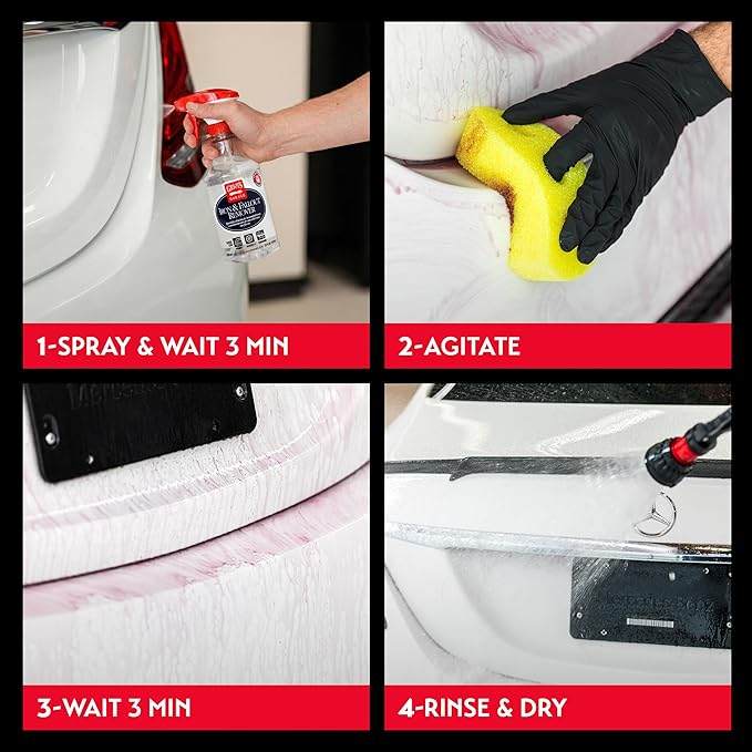 Griot's Garage Iron and Fallout Remover for Car Detailing and Cleaning, Remove Rust, Embedded Debris and Fallout from Multiple Exterior Surfaces 10847, 25oz
