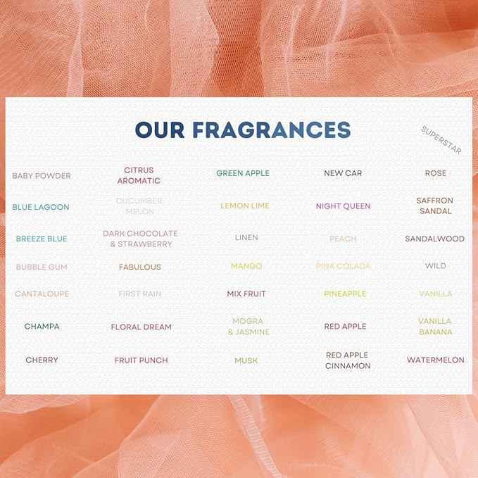 G's Breeze Peach Air Freshener - Sweet, Refreshing Aroma of Sun-Ripened Peaches - Ideal for Home, Car, or Office - Long-Lasting Fragrance - Enjoy a Fruity Vibe with the Juicy Scent of Fresh Peaches