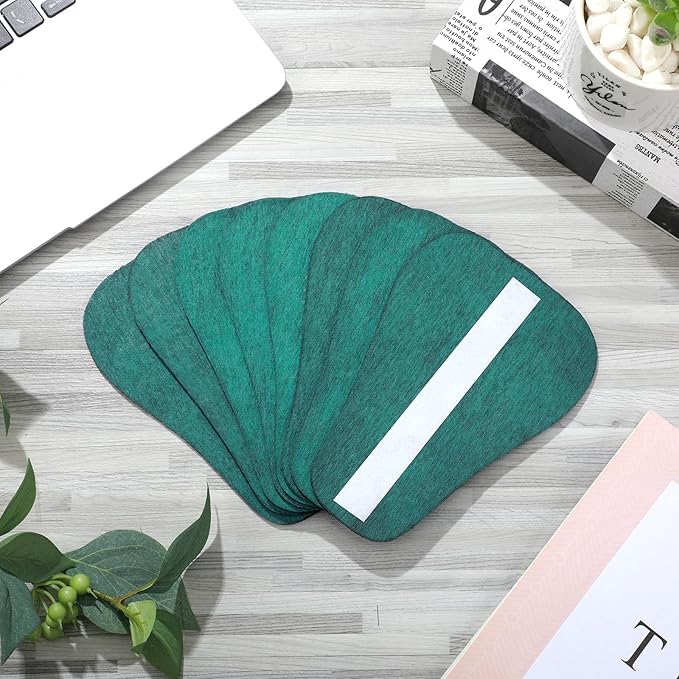 Jutom 8 Pcs Charcoal Underwear Flatulence Pads Deodorizer Women Men High Absorption Charcoal Pad Flatulence Filtering Absorb Odor Unpleasant Smells for Adults Home Car Pet Bathroom Basement(Green)