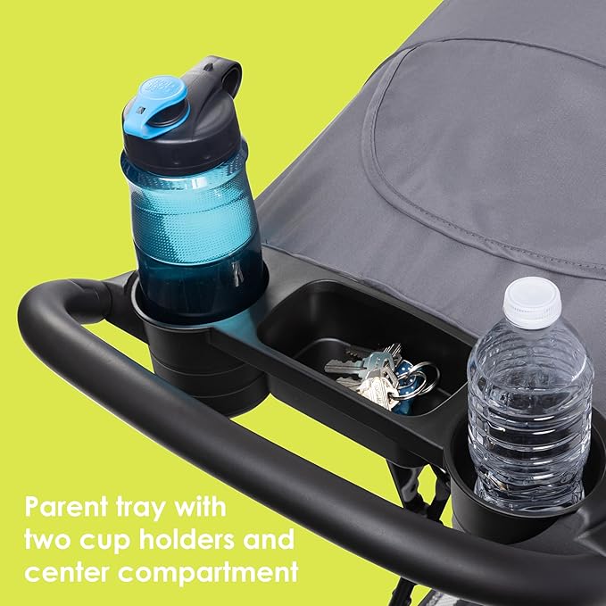 Baby Trend Venture 3-Wheel Stroller Travel System, Stellar Grey