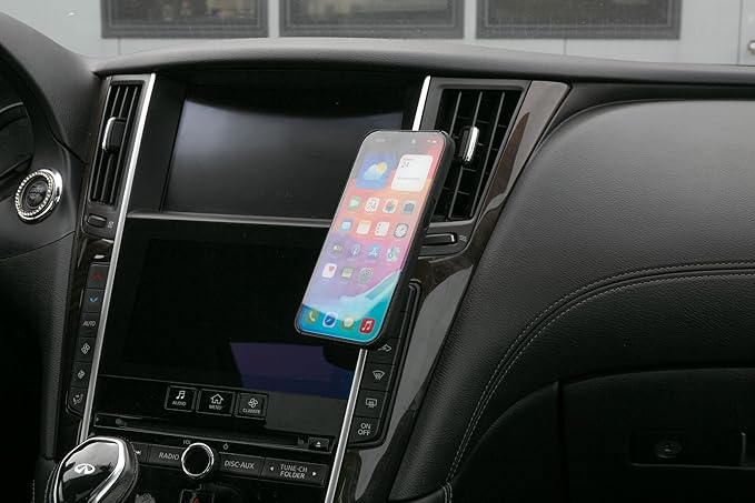 Course Motorsports Direct Fit Phone Mount - Infiniti Q50 (2014-2024) - Right - Magnetic - Compatible with MagSafe