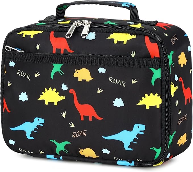 CAMTOP Lunch Box Kids Boys Insulated Lunch Cooler Bag Reusable Lunch Tote Kit for School Travel