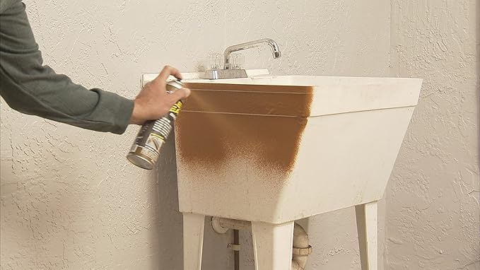Flex Seal, 14 oz, Brown, Stop Leaks Instantly, Waterproof Rubber Spray On Sealant Coating, Perfect for Gutters, Wood, RV, Campers, Roof Repair, Skylights, Windows, and More
