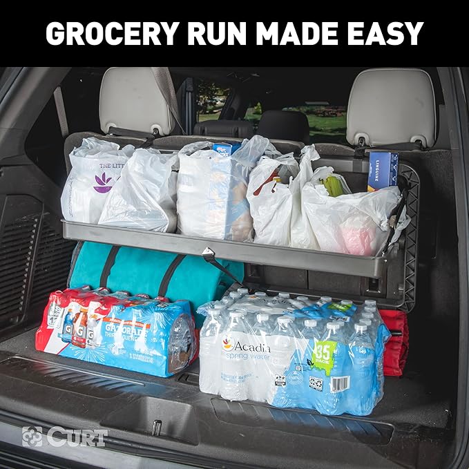 CURT 18425 Pakka Cargo Caddie Seat Back Organizer Tray, 34" x 14"