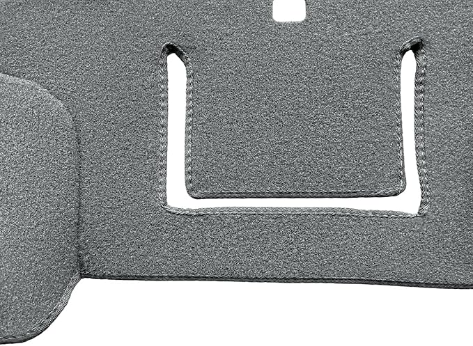 Dash Cover Mat Custom Fit for Ford F150 Raptor 2009 2010 2011 2012 2013 2014 with Light Sensor Dashboard Cap Pad Carpet Protector (09-14 Charcoal Gray) J21