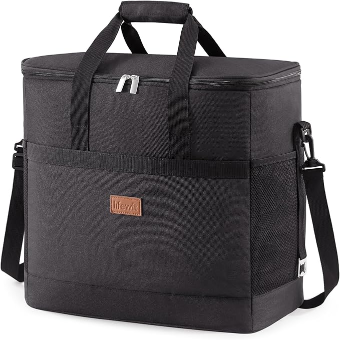 Lifewit Cooler Bag 30/50/60 Cans Collapsible and Insulated Large Lunch Bag Leakproof Soft Cooler Portable Tote for Camping/BBQ/Family Outdoor Activities