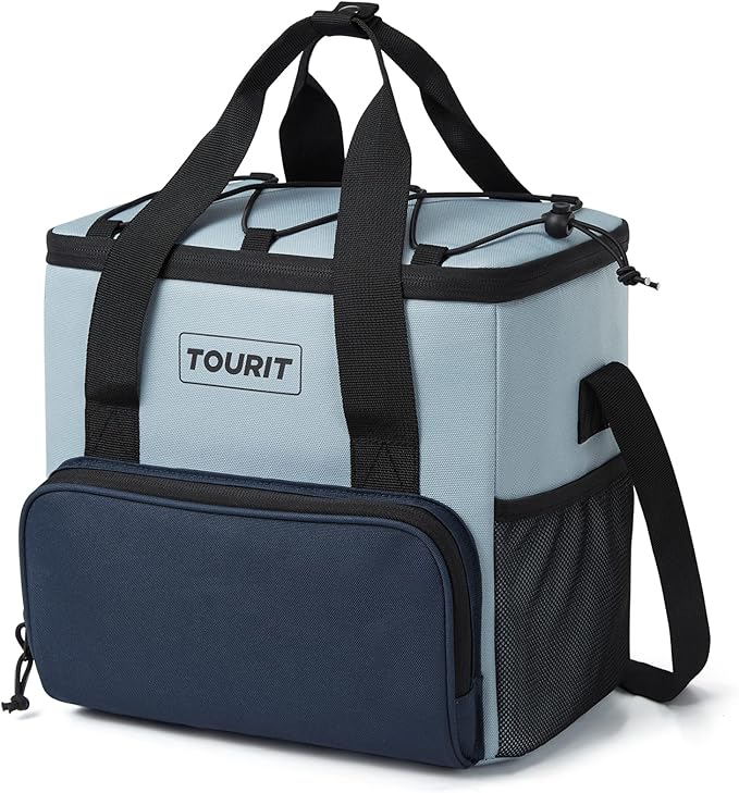 TOURIT Small Soft Cooler Bag Insulated, 24/35/46-Can Lunch Cooler Bag, Ice Chest, 14.6/24/32L Leakproof & Portable Coolers for Picnic, Beach, Camping, Work, Travel, Trip