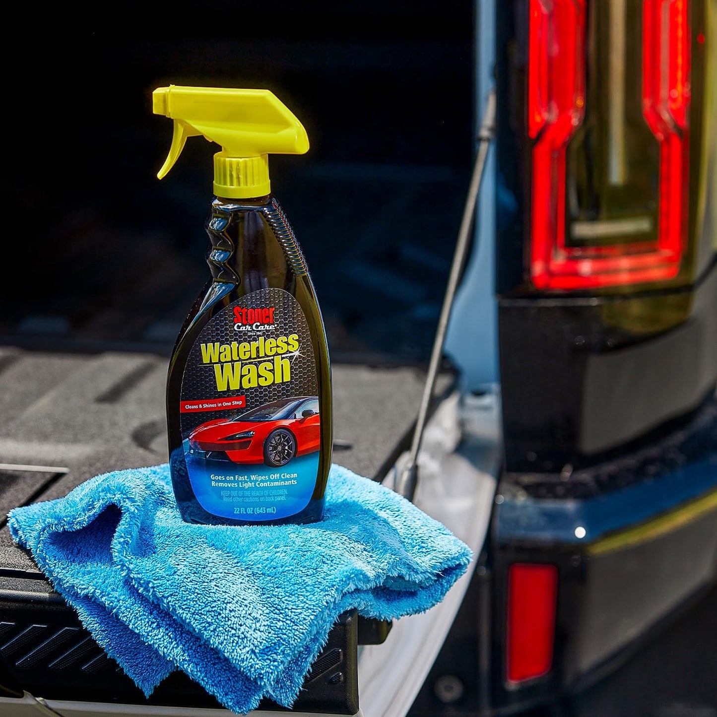 Stoner Car Care 92604-3PK Waterless Wash Car Detailing Spray – Safe, Scratch-Free Formula Quickly Cleans, Shines & Protects Cars, Trucks, Boats, Motorcycles, RVs & More – 22 Fl Oz, Pack of 3