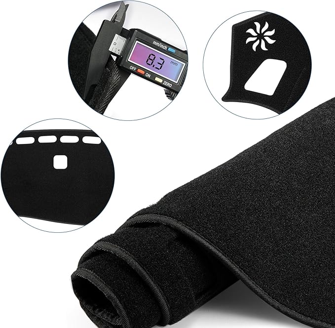 Dashboard Dash Cover Mat Carpet Compatible with 2016 2017 2018 2019 2020 Kia Optima