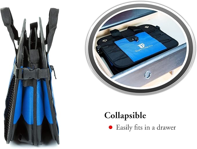 TRUNKCRATEPRO Save 15 per cent off Bundle 2 trunk organizer (red, blue)