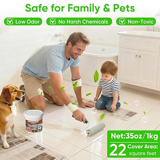 Invisible Waterproof Agent 35oz | Transparent Sealant for Bathroom, Shower, Concrete & Roof, Indoor/Outdoor Use