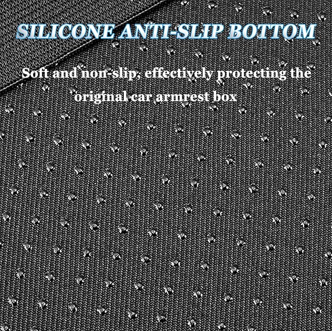 Car Center Console Armrest Pad for Subaru Forester SJ 4.Gen 2013 2014 2015 2016 2017 2018 2019, Water Resistant Armrest Cushion Cover Anti-Slip Bottom Console Protection,B Pink