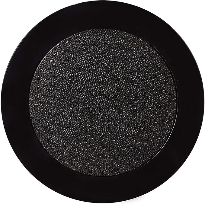 HealthSmart 360 Degree Swivel Seat Cushion, Chair Assist for Elderly, Swivel Seat Cushion for Car, Twisting Disc, Black with Tan Stripe, 15 Inches in Diameter