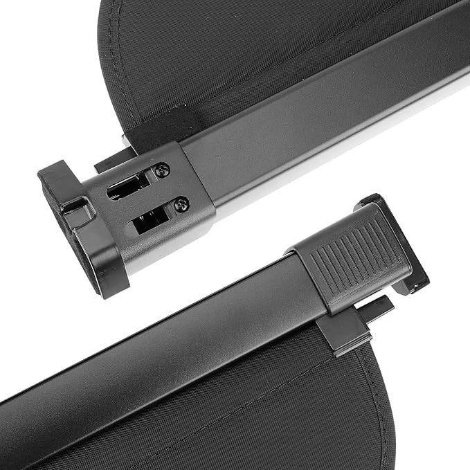 Cargo Cover Retractable Fit for Audi Q5 SQ5 2018-2024（not fit Sportback Retractable Trunk Rear Security Cover Shielding Shade Trunk Cover