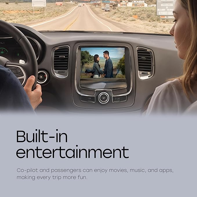Smart Box 3-in-1 Wireless CarPlay & Android Auto Adapter with Streaming Apps Compatible with Netflix, YouTube, Adapter for Car to Watch TV, Video Player USB A & C