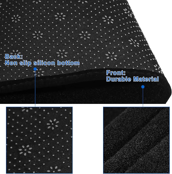 X AUTOHAUX Dashboard Covers for Chevy Trax 2017-2022 Dash Cover Mat Non-Slip Pad Protector Carpet