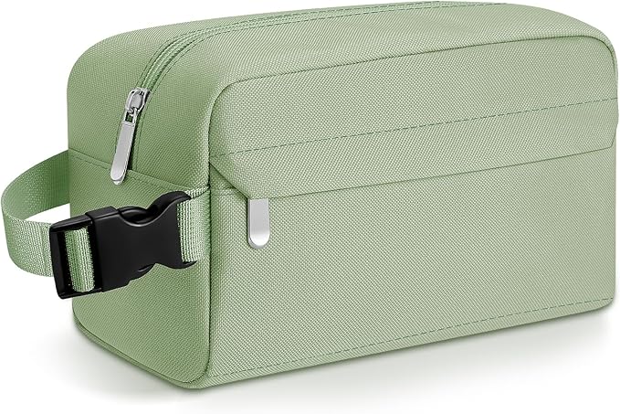 Small Insulated Snack Bag Lunch Bag for Kids Lunch Box for Women/Men, Collapsible [3L/5-Can] Reusable Lunch Bag Cooler Bag for Bottle with Handle Buckle for Work School Travel (Green)