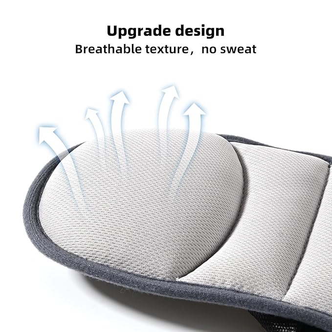 Kids Car Seat Head Support Band, Adjustable Child Carseat Headhold, Safety Car Seat Neck Relief Strap, Breathable Head Neck Pillow Support – Baby Travel Accessories, Dark Grey