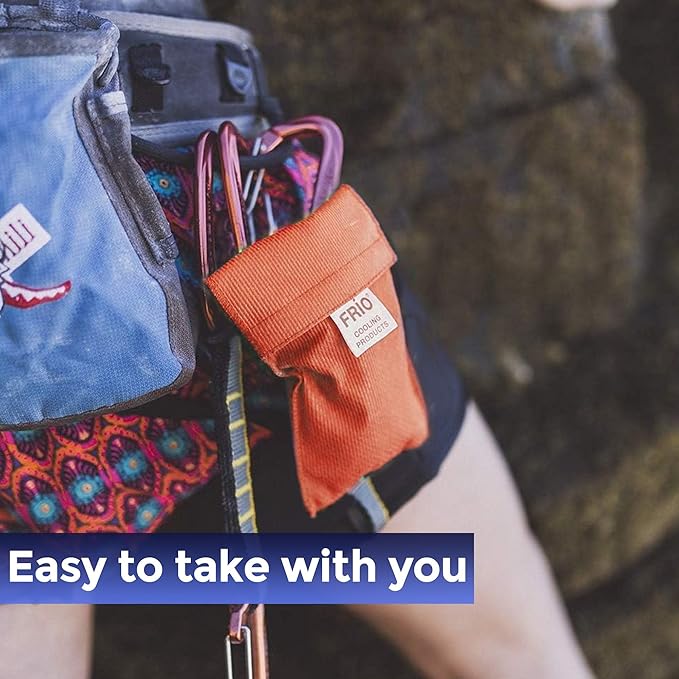 FRIO Cooling Wallet - Insulin Cooler for 45+ Hours of Stress Free On The Go - Red Mini