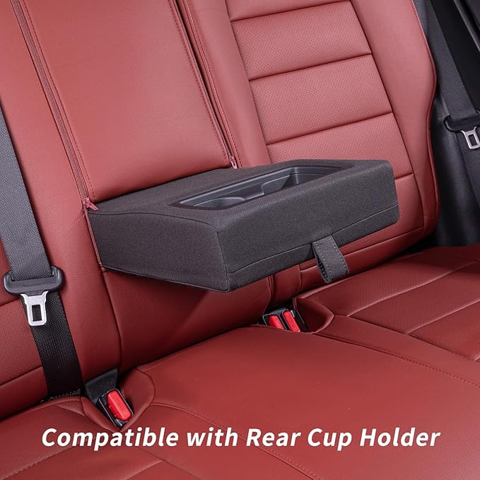 coverdream Rav4 Seat Covers Custom Fit for Toyota Rav4 2013-2018 LE SUV Seat Cushion,Fully Covered,Luxury Waterproof Leather Car Seat Protector,Armrest Cover Included (Full Set,Wine Red)