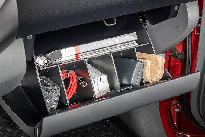 Vehicle OCD - Glove Box Organizer for Toyota Tacoma (2005-2015) - Made in USA - SLX101
