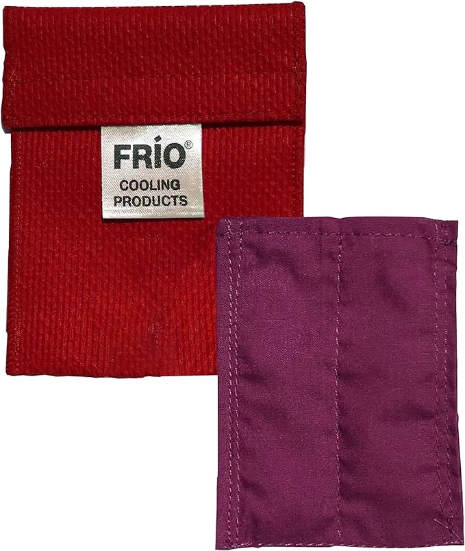 FRIO Cooling Wallet - Insulin Cooler for 45+ Hours of Stress Free On The Go - Red Mini