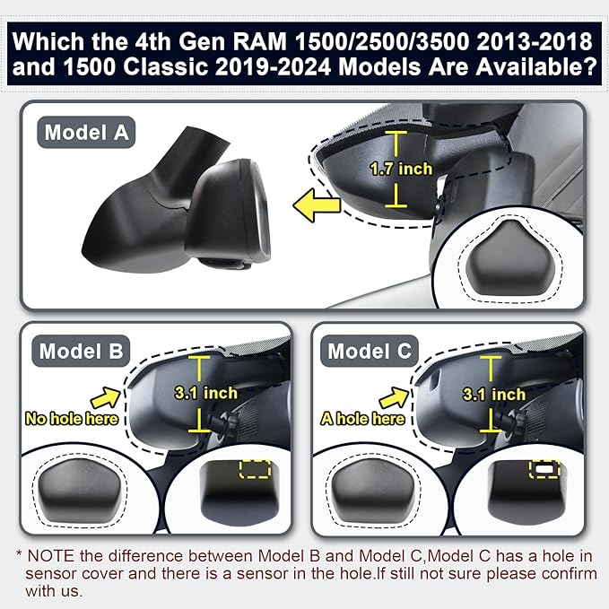 Mangoal 4K Dash Cam Custom fit for 4th Gen Dodge RAM 1500/2500/3500 2013 2014 2015 2016 2017 2018,(Model A),Check Model Carefully, UHD 2160P Video, App & WiFi, 128GB Card
