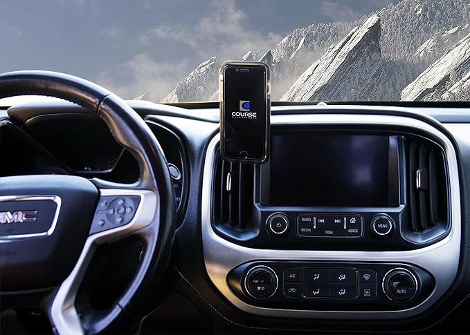 Course Motorsports DirectFit Magnetic Phone Mount and Car Phone Holder for Chevrolet Colorado/GMC (Canyon 2015+) (Magnetic Head)