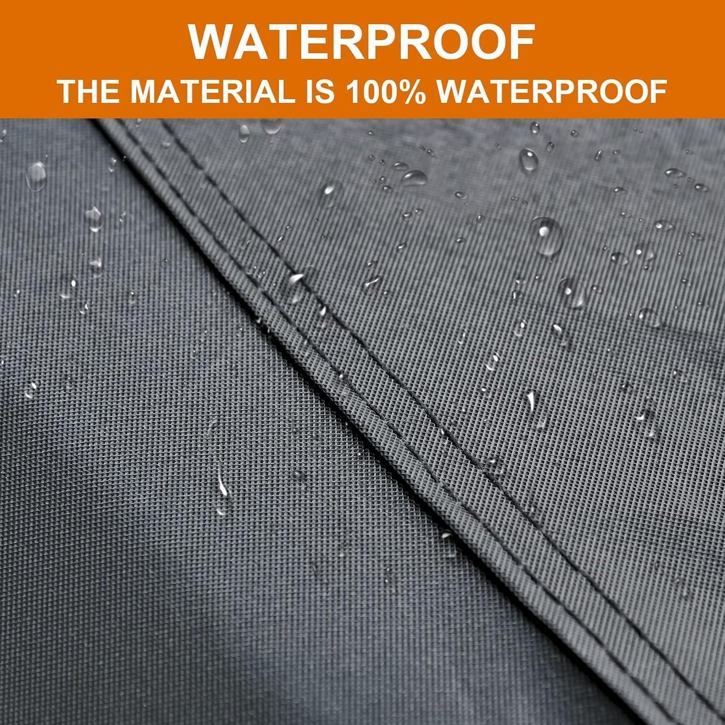 Kayme 7 Layers Truck Cover Waterproof All Weather, Heavy Duty Outdoor Pickup Cover Sun Uv Rain Protection, Universal Fit (Length Up to 240 inch) XL+.Black