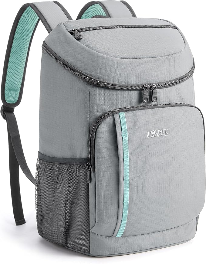 TOURIT Cooler Backpack 30 Cans Lightweight Insulated Backpack Cooler Leak-Proof for Men and Women