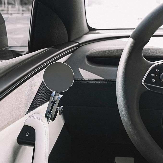 VION Model 3/Y Premium Alloy Phone Mount (2026-2025 New Model Y, 2024-2022 Model Y, 2023-2021 Model 3)