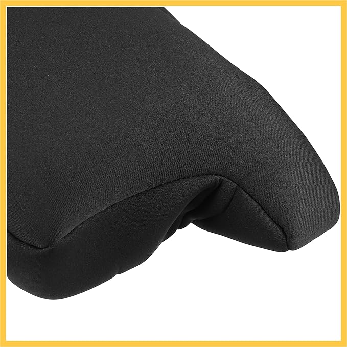 Car Center Console Armrest Cover for Ford for Ranger 2019-2023 Neoprene Interior Arm Rest Cover Elbow Cushion Pad Black Auto Replacement Parts