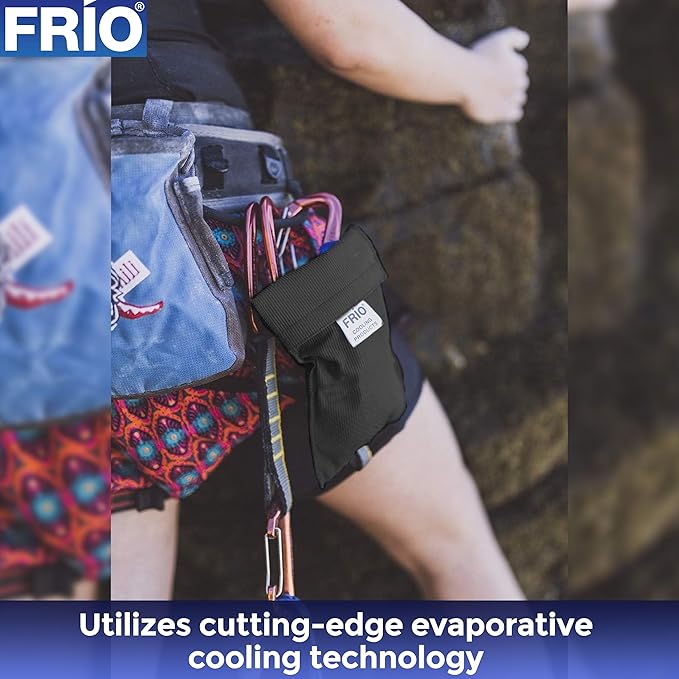 FRIO Cooling Wallet - Insulin Cooler for 45+ Hours of Stress Free On The Go - Black - Large