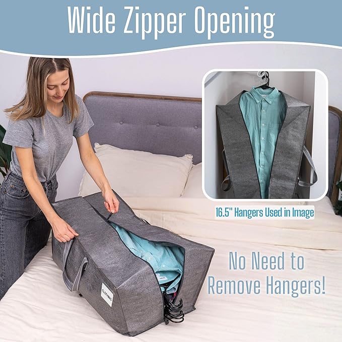 VENO 2 Pack Heavy Duty Moving Bags with Backpack Straps, Zippers & Handles, Extra Large Packing Bags for College Dorm Essentials, Moving Supplies Alternative to Cardboard Moving Boxes