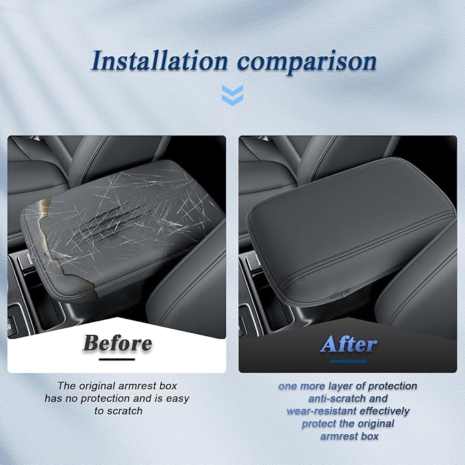 BIBIBO for 2026 Subaru Outback Center Console Armrest Cover,Armrest Cushion 2026 Subaru Outback Console Lid,2026 Outback Arm Rest Pad Cover Protector,2026 Outback Armrest Accessories Armrest