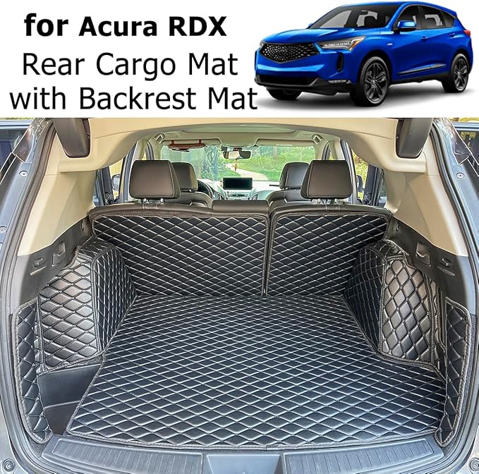 Cargo Liners for 2019-2026 Acura RDX Trunk Mat Full Coverage Cargo Mat All Weather Anti-Slip