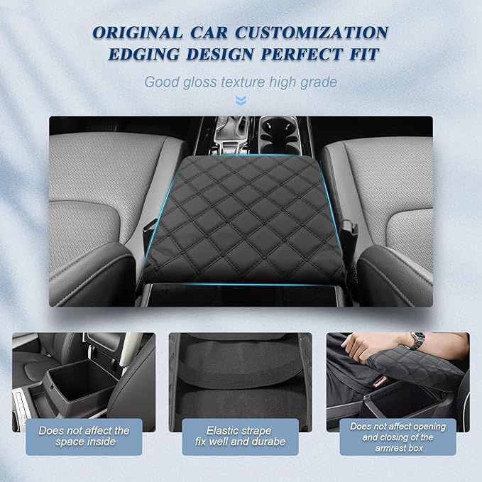 BIBIBO for 2025 2026 Kia Carnival Center Console Armrest Cover:2024 2025 2026 Kia Carnival Accessories 2022-2025 Kia Carnival Arm Rest Cover Kia Carnival Console Cover,2024 2025 Kia Carnival Armrest