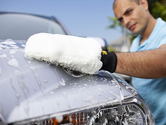 Meguiar's X3002 Microfiber Wash Mitt,