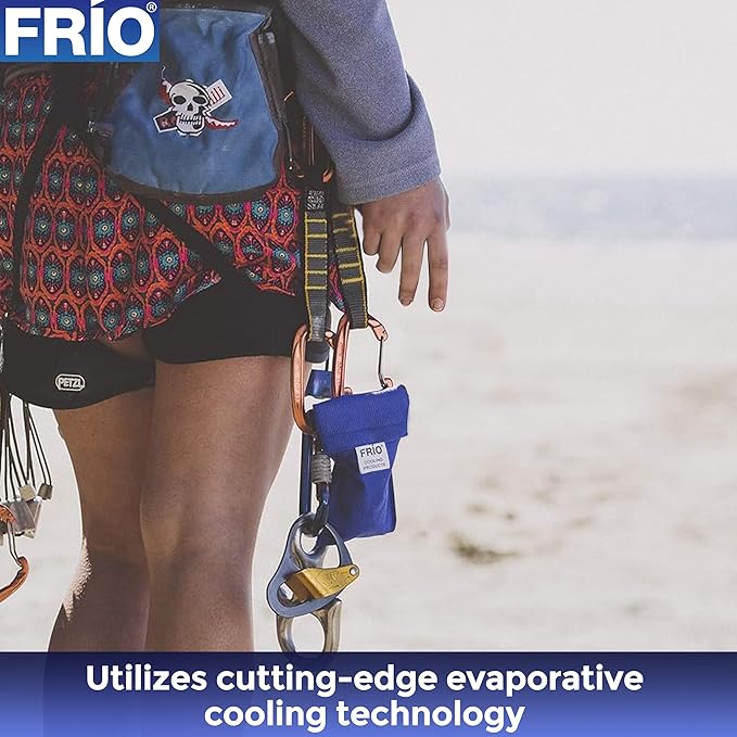FRIO Cooling Wallet - Insulin Cooler for 45+ Hours of Stress Free On The Go - Blue - Mini
