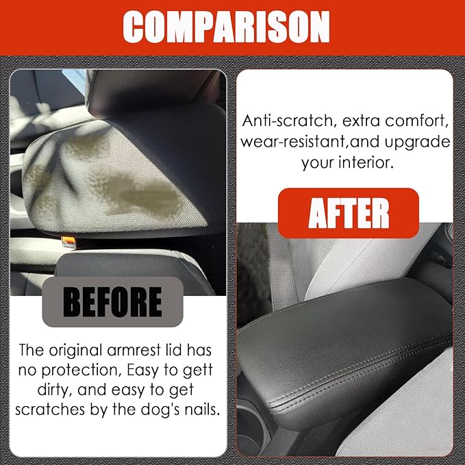 Center Console Cover for Toyota Corolla Cross 2022-2025 2026 - Premium Armrest Lid Protector Easy Installation, No Tools Required for Toyota Corolla Cross 2022 2023 2024 2025 2026