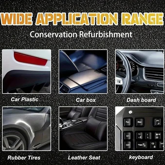 Car Trim Restorer - Shine For Moulding,Car Exterior And Interior Window Strips Rims Dashboard
