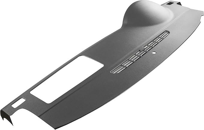 DashSkin Dash Cover Compatible with 2007-2014 Chevy Tahoe Suburban Avalanche & GMC Yukon & Yukon XL Without Dash Speaker in Dark Titanium - Hard Molded Plastic Dashboard Cap