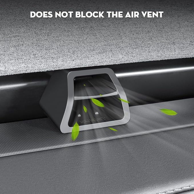 2PCS Upgraded Air Freshener Adapter for 2026 Tesla New Model Y Juniper, Vent Clip for Tesla 2025-2026 Model Y Juniper & 2024-2026 Model 3 Highland Accessories (Air Freshener not Included)
