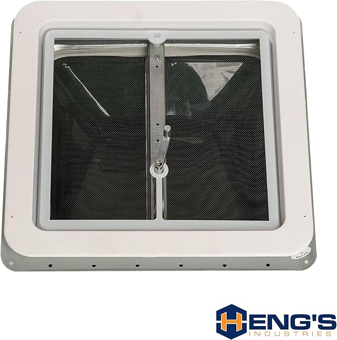 Heng's 74111-C1G1 Standard Mount Universal Vent - Smoke